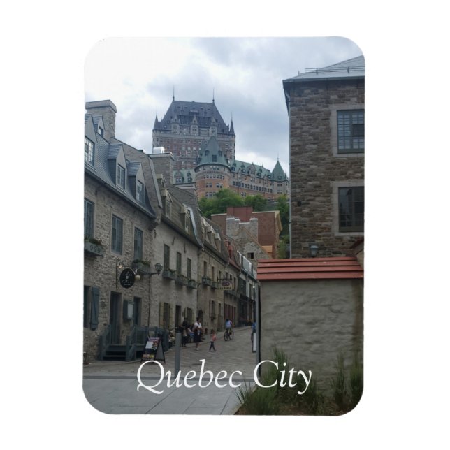 Historic district in Quebec City Magnet (Vertical)