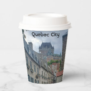 Historic district in Quebec City Paper Cups