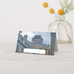 Historic district in Quebec City Place Card