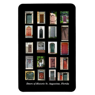 Historic Doors of St. Augustine, Florida Magnet