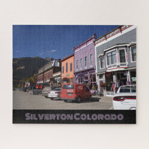Historic Downtown Silverton Colorado Jigsaw Puzzle