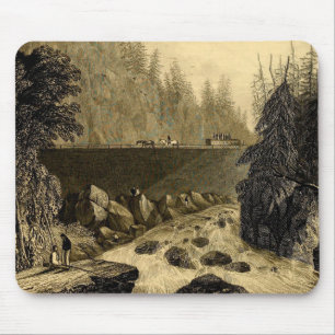 Historic Erie Canal Bicentennial Mouse Mat