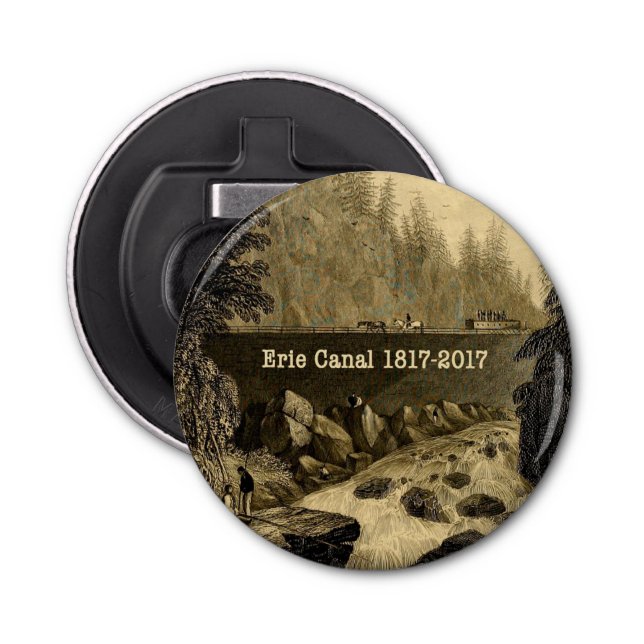 Historic Erie Canal Bicentennial Years Bottle Opener (Front)