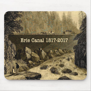Historic Erie Canal Bicentennial Years Mouse Mat