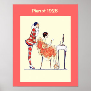 Historic Fashion 1928 Poster