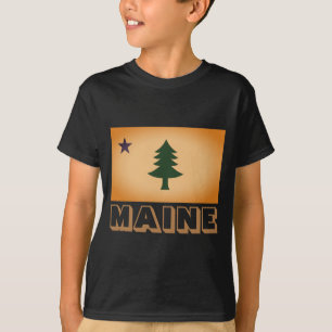 Historic Flag Of Maine 1901 1909 _1 T-Shirt