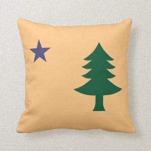 Historic Flag of Maine (1901–1909) Cushion