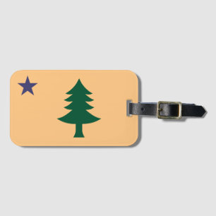 Historic Flag of Maine (1901–1909) Luggage Tag