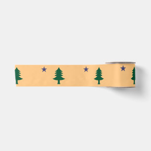 Historic Flag of Maine (1901–1909) Satin Ribbon