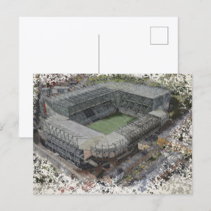 Historic Football Stadium in Newcastle upon Tyne Postcard
