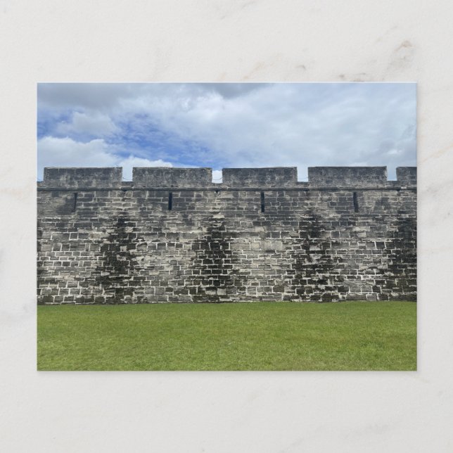 Historic Fort Coastal Landscape Postcard (Front)