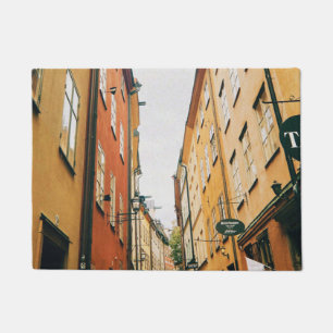 Historic Gamla Stan, Old Town of Stockholm Doormat