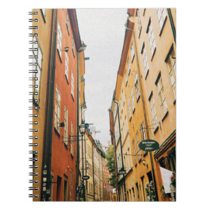 Historic Gamla Stan, Old Town of Stockholm Notebook