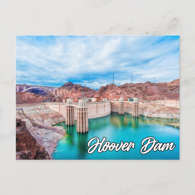 Historic Hoover Dam, Nevada, USA Postcard (Front)