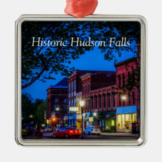 Historic Hudson Falls Metal Tree Decoration