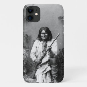 Historic Iconic Native American Indian Geronimo iPhone 11 Case