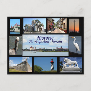 Historic Impressions of St. Augustine, Florida Pos Postcard