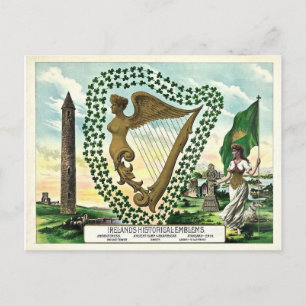 Historic Ireland St. Patrick's Day Postcard