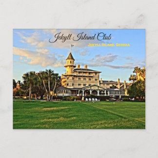 Historic Jekyll Island Club Jekyll Island Georgia Postcard