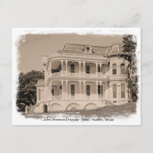 Historic John Bremond House Postcard