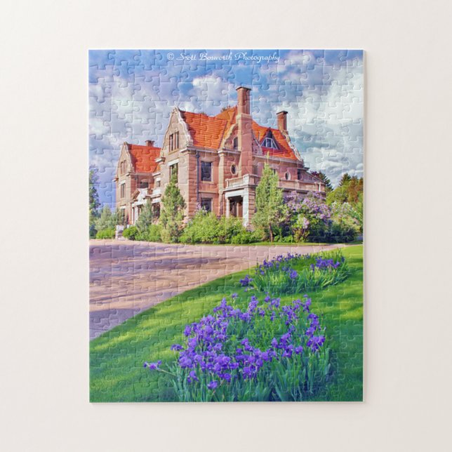 Historic Kendrick Mansion Sheridan, WY Jigsaw Puzzle (Vertical)