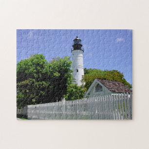 Historic Key West, Florida Lighthouse Jigsaw Puzzle