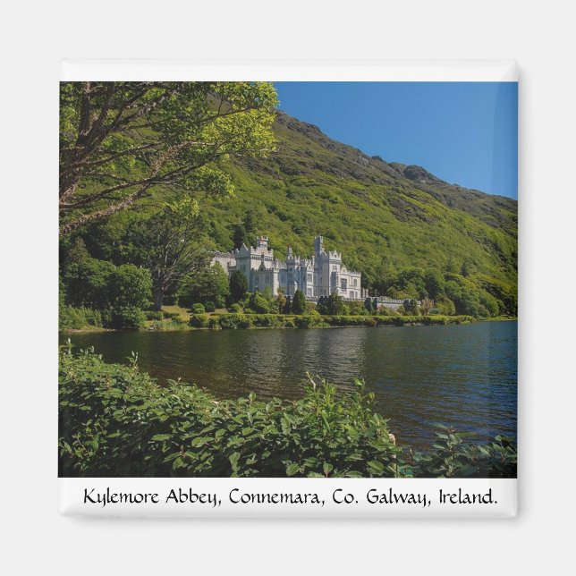 Historic Kylemore Abbey, Co. Galway, Ireland. Magnet (Front)