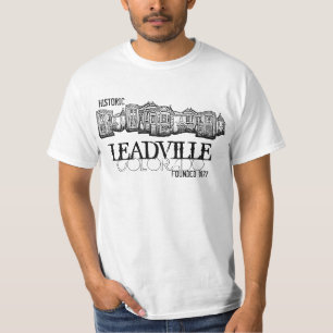 Historic Leadville Colorado old town value tee