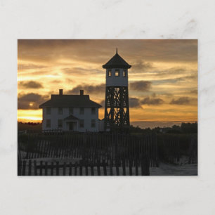 Historic Life Saving Station #166 Postcard