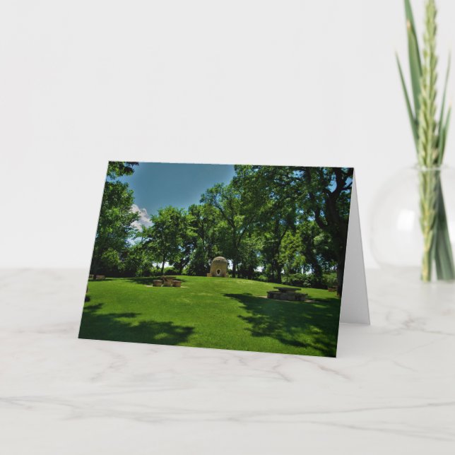 "Historic Lilac Park" Easter Card (Front)