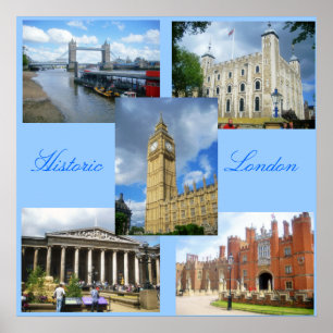Historic London Poster