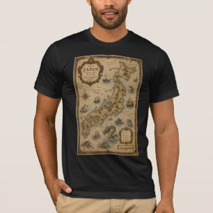 Historic Map of Japan  T-Shirt