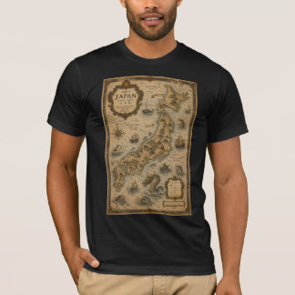 Historic Map of Japan T-Shirt