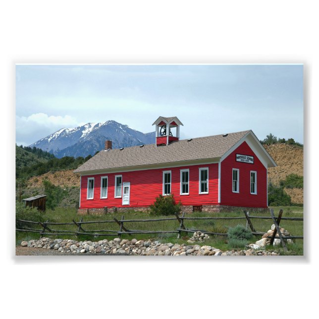 Historic Maysville School, Colorado Poster (Front)