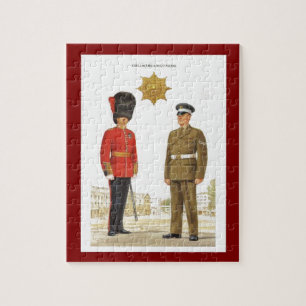Historic military Uniforms, Coldstream Guards Jigsaw Puzzle