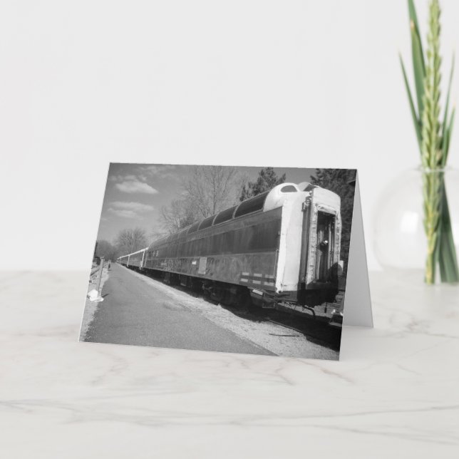 "Historic Minnesota Zephyr" Get Well Card (Front)
