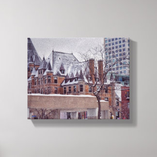 Historic Montreal Fine Art Canvas