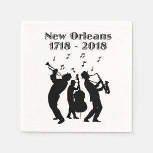Historic New Orleans Tricentennial Napkin