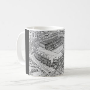 Historic Newcastle Football Stadium Coffee Mug