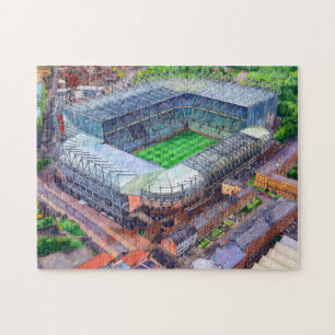 Historic Newcastle Football Stadium Jigsaw Puzzle