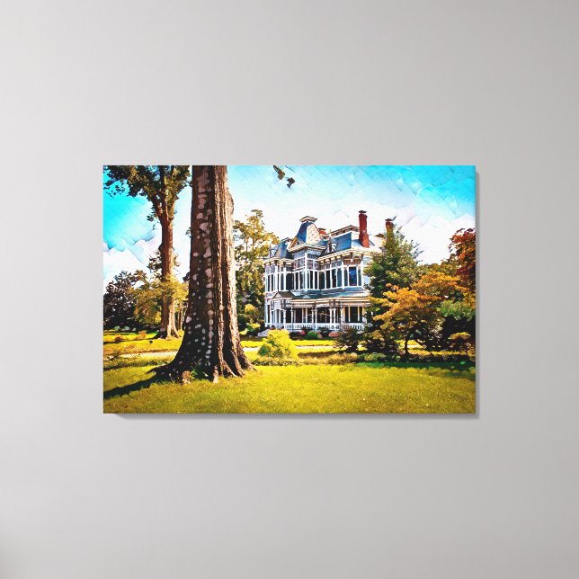 HISTORIC NEWNAN Canvas Art (Front)