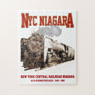 Historic NYC Niagara Train Steam Locomotive Jigsaw Puzzle
