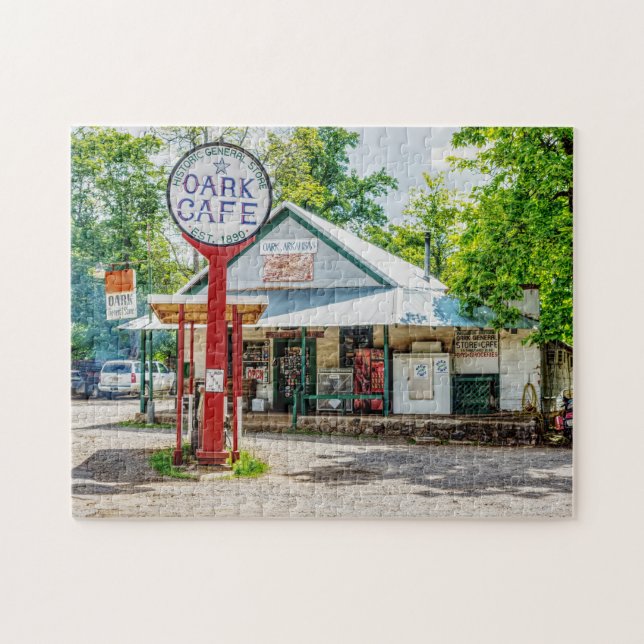 Historic Oark General Store Jigsaw Puzzle (Horizontal)
