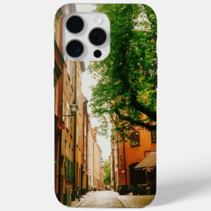 Historic old town, Gamla Stan, Stockholm, Sweden iPhone 15 Pro Max Case