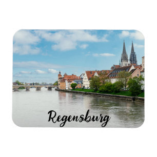 Historic old town of Regensburg, Germany Magnet