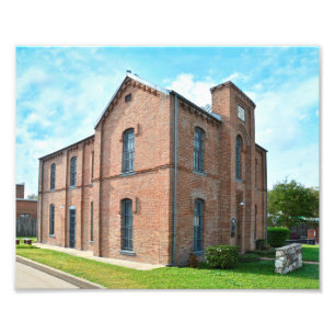 Historic Panola County Jail, Carthage, Texas Photo Print