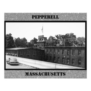 Historic Paper Mill in Pepperell Massachusetts Photo Print