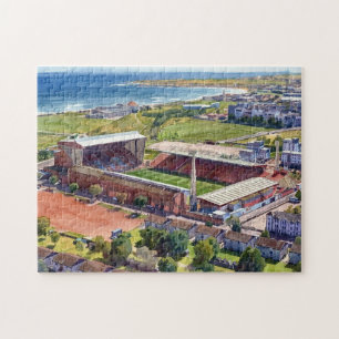 Historic Pittodrie Stadium Aberdeen Jigsaw Puzzle