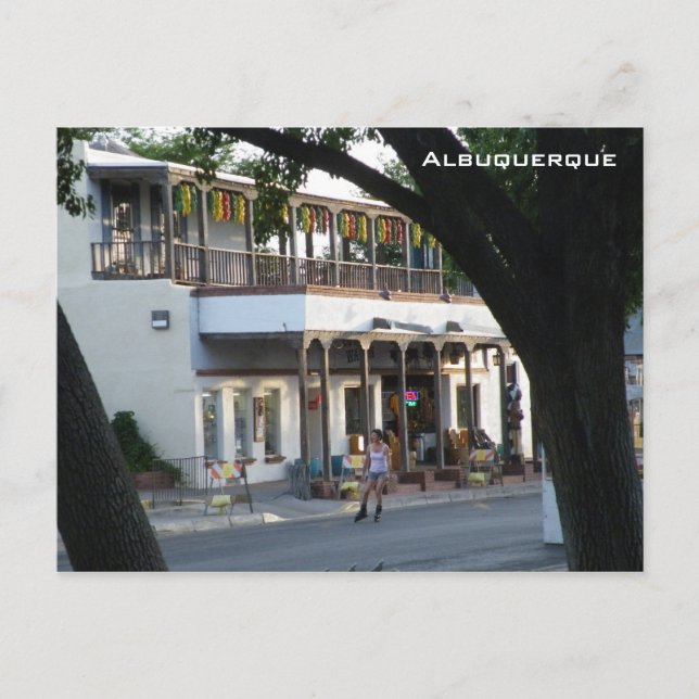 Historic Plaza Postcard (Front)