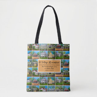 Historic Plymouth Meeting Over-all Print Tote Bag